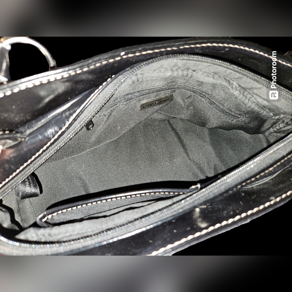 Authentic Leather Giani Bernini Shoulder Bag - image 8